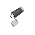 Devia card reader 2in1 EL240 USB/USB-C 3.0 black Foto 12