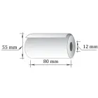 Kases lente TECHNOINFORM ar izmēru 80*40m, D55 mm, termo, 8 gab/iepakojumā (100-05638) Foto 3