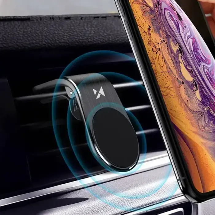 Wozinsky magnetic phone holder on the ventilation grille black (WCH-02) Foto 6