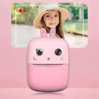 Mini Thermal Printer for Kids with Camera and Camcorder - Pink Фото num