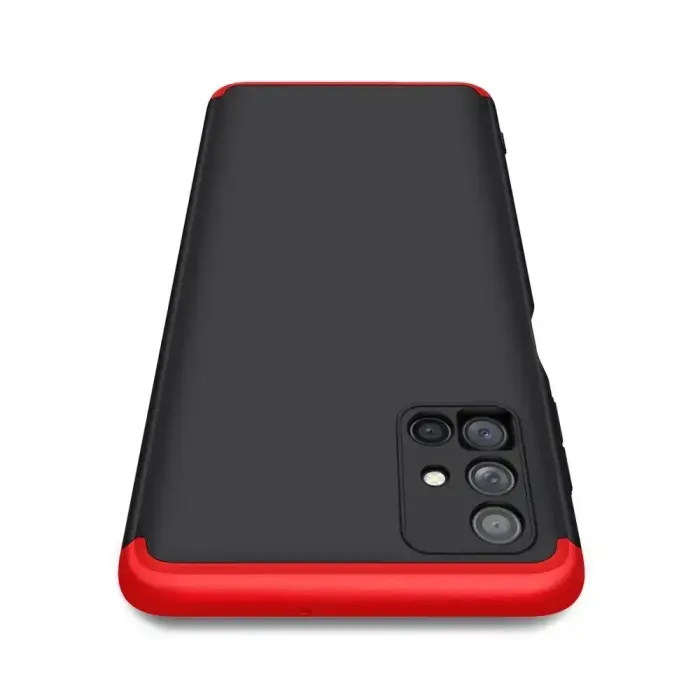 GKK 360 Protection Case Front and Back Case Full Body Cover Samsung Galaxy M51 black-red Photo