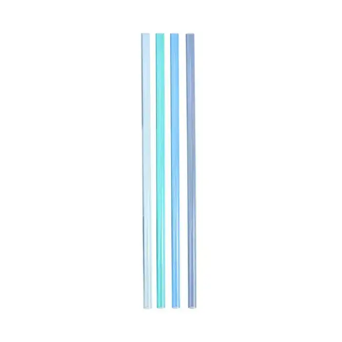 Straw set 4 pcs. for thermo mugs The Quencher Travel Tumbler Straws 1.18L blue Photo