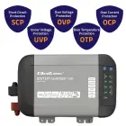 Qoltec Smart Monolith charger for LiFePO4 AGM GEL SLA batteries | 10A | 24V Photo