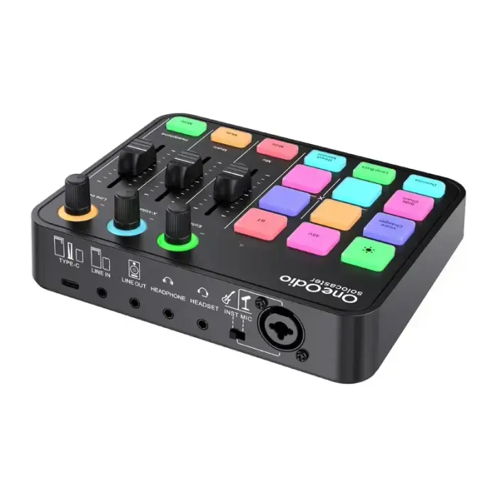OneOdio Solocaster Audio Mixer and Sound Card Foto 8