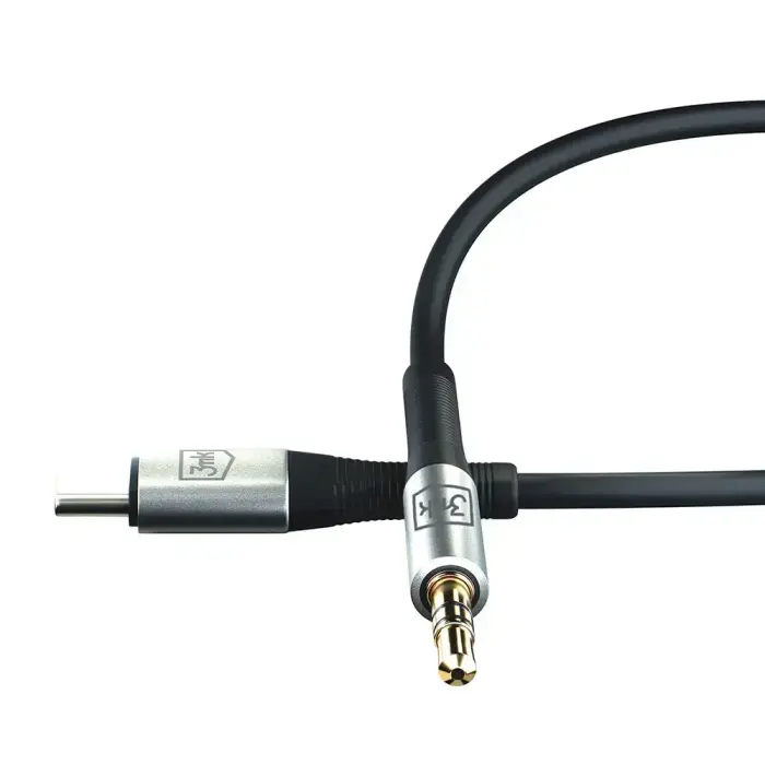 3mk AUX Cable USB-C - Jack 3,5 mm Photo