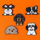 3D Sticker Dog 5pcs set Фото num
