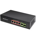 Qoltec FAST Ethernet PoE SWITCH 4x RJ45 PoE 1x RJ45 Uplink 1x SFP | 65W | 1000 Mb Foto 20