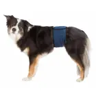 Diapers for male dogs : Trixie Diapers for male dogs, mesh material, L: 55-65 cm, dark blue Photo