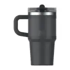 Termokrūze ar salmiņu The Quencher ProTour Flip Straw Tumbler 0,59L melna  Foto 3