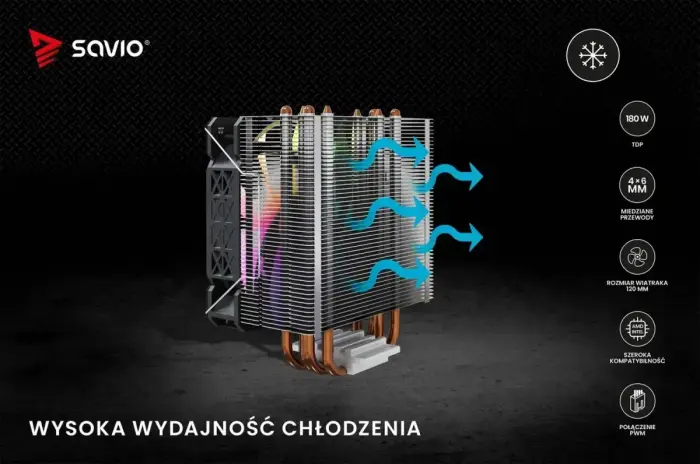 CPU Cooler VORTEC X2 ARGB Photo