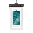 Waterproof bag for mobile phone with plastic closing AIRBAG creamy white Foto 1