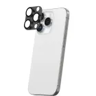 AmazingThing Aviation-Grade Alloy Tempered Glass Lens for iPhone 16 Pro | 16 Pro Max Camera Lens - Black Foto 4