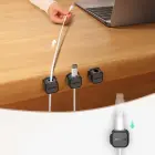 Joyroom JR-ZS368 magnetic cable organizer - black (6 pcs.) Фото num