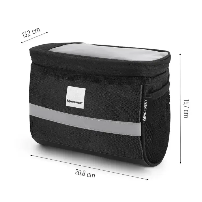 Wozinsky Bike Handlebar Bag with Phone Case 2L Black (WBB12BK) Foto 6