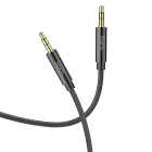 Cable AUX Jack 3,5 mm to Jack 3,5 mm Hoco 1 m UPA19 black Photo