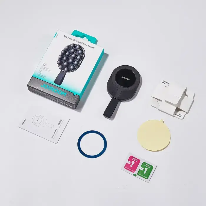 Joyroom JR-ZS393-S magnetic holder with suction cups for 4.7-7" phone - black Foto 4