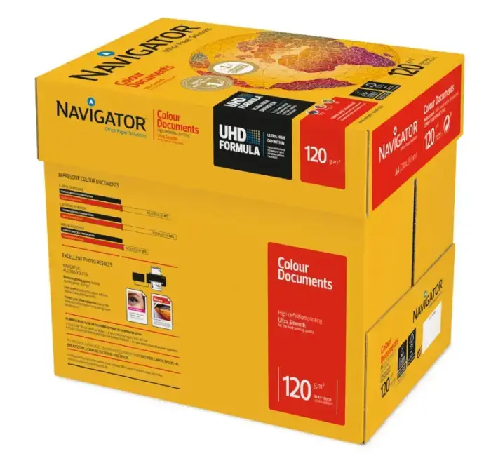 Papīrs NAVIGATOR COLOUR DOCUMENTS A4 120g/m2, 250 loksnes/iepakojumā Фото num