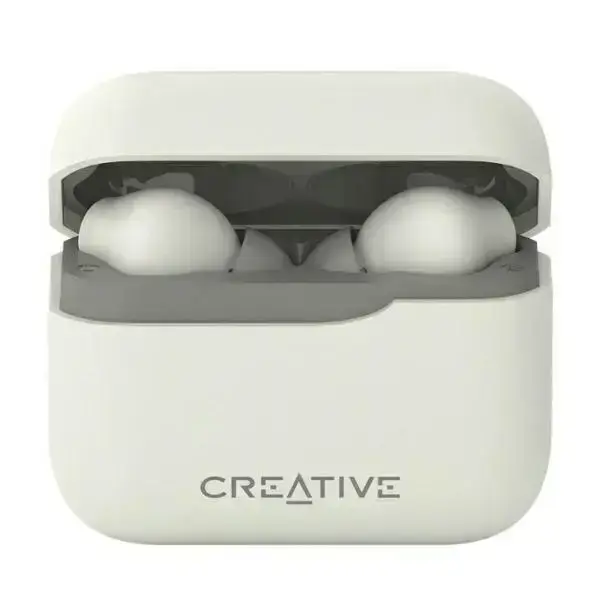 Creative Słuchawki bezprzewodowe Zen Air Plus kremowy|creme Bluetooth 5.3 ANC Foto 3