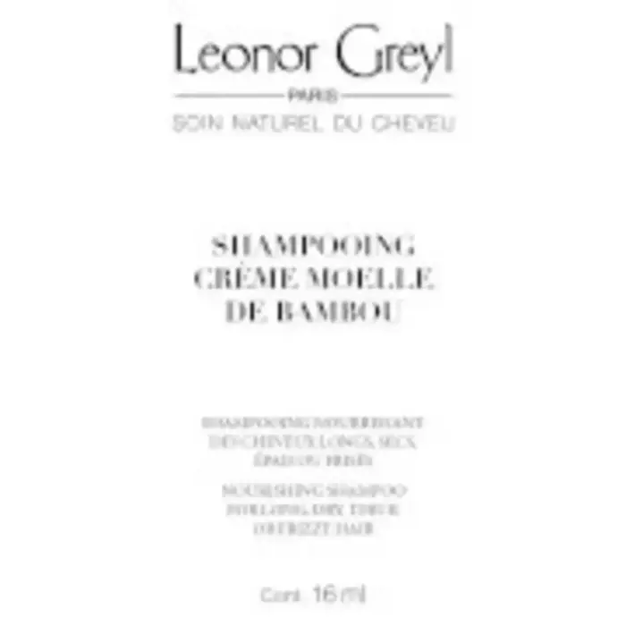 Leonor Greyl,  Moelle De Bambou, Hair Shampoo, For Nourishing, 16 ml *Sample Photo