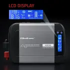 Qoltec Pure Sine Wave Inverter | 12V to 230V | 300/600W | LCD | USB | USC-C | Compatible with LiFePO4 GEL AGM  Foto 5