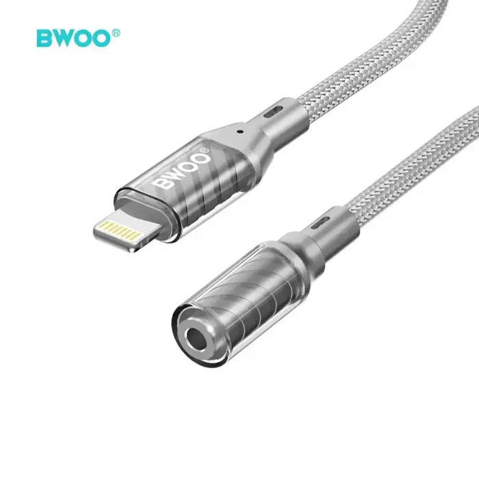 BWOO Adapter Lightning to 3.5MM Jack BZ66 Фото num