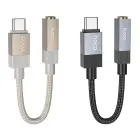 Adapter AUX USB C (male) to Jack 3,5 mm (female) Hoco UPA32C gold Фото num