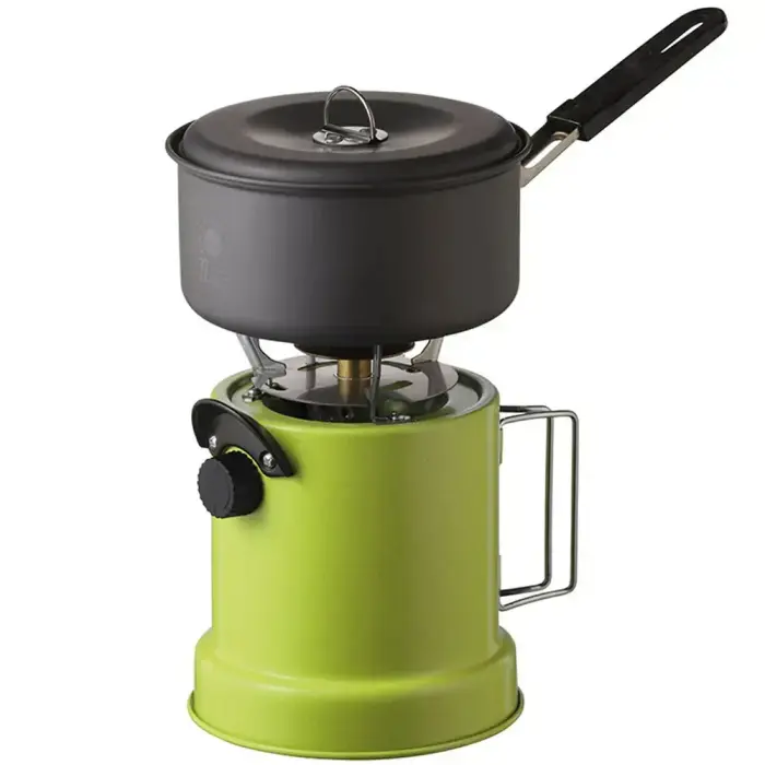 2in1 Tourist stove with a heater for MEVA VATOP gas cartridges Фото num