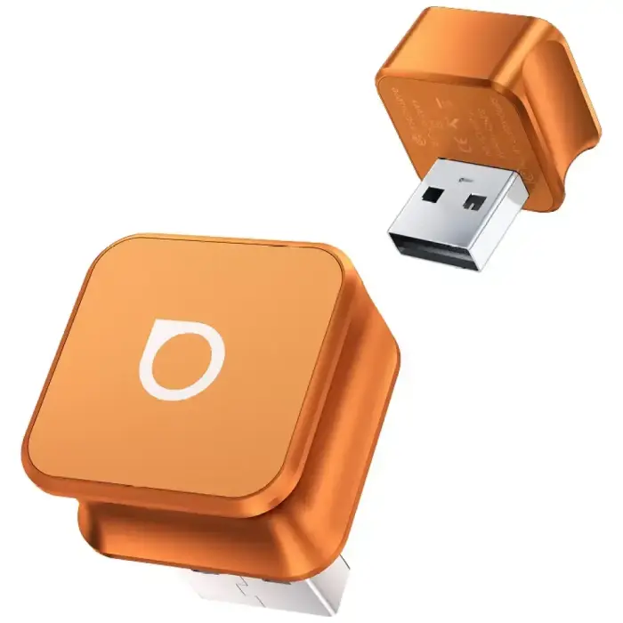Car transmitter Ottocast CP88-T Mini Cube Bluetooth orange Фото num