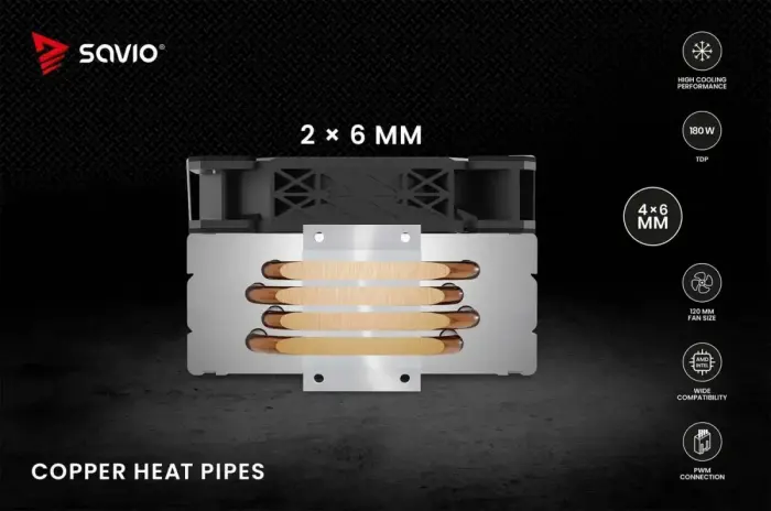 CPU Cooler VORTEC X2 ARGB Photo