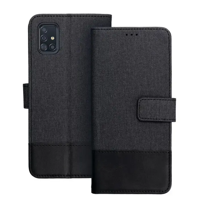 Flip case for Samsung A51 Gomma Book black Фото num