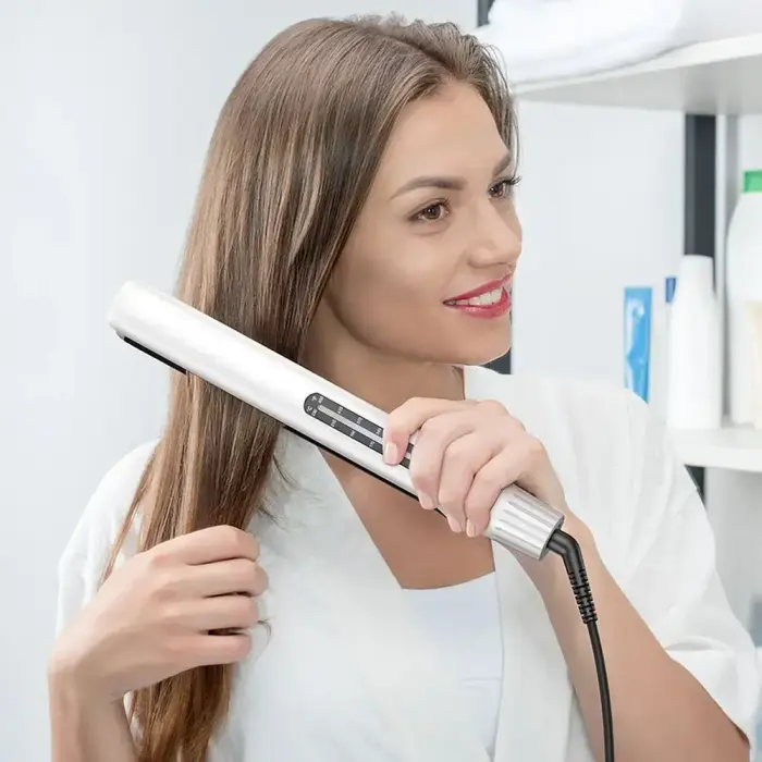 Hair straightener Hoco HP41 white Photo