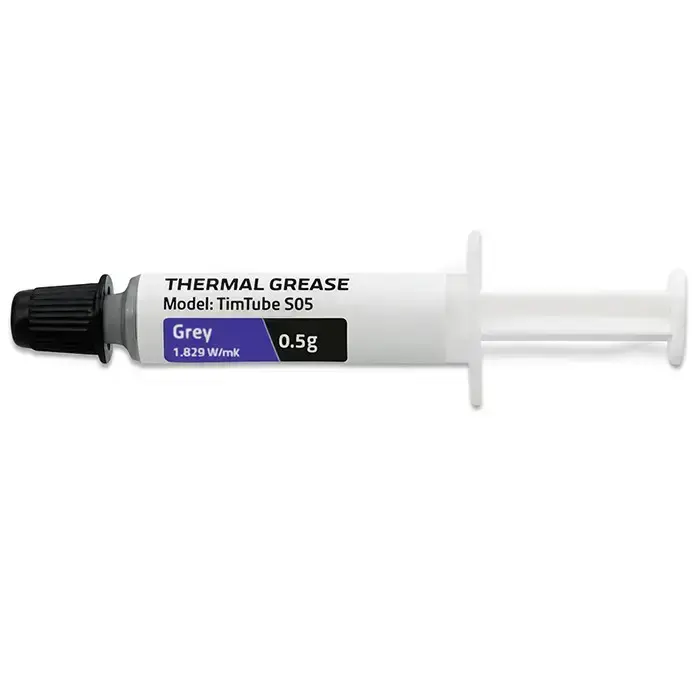 Qoltec Thermal grease TIM TUBE S05 | 1.829 W/m-K | 0.5g | Grey Foto 1
