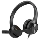 Creative Słuchawki przewodowe             z mikrofonem Chat USB czarny|black USB-C Foto 1