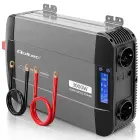 Qoltec Pure Sine Wave Inverter | 12V to 230V | 1500/3000W | LCD | USB | USC-C | Compatible with LiFePO4 GEL AGM  Foto 1