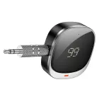 Adapter AUX bluetooth Jack 3,5 mm Hoco with display E80 black Photo