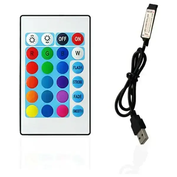 RGB LED strip with Bluetooth controller 5m XTRIKE ME HT-5050 B5 Foto 6