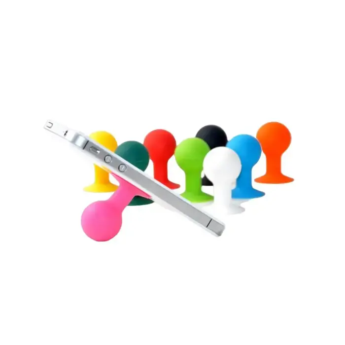 Phone holder with a round head - green Фото num