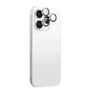 AmazingThing AR Aluminum 3 Lens Glass telefona maciņš iPhone 16 Pro, 16 Pro Max - Sudraba Foto 1