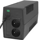 Qoltec Uninterruptible Power Supply UPS Line Interactive | Monolith | 650VA | 360W Foto 2
