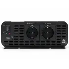 Qoltec MS Wave Voltage Converter | 12V to 230V | 1500/3000W | USB | Compatible with LiFePO4, GEL and AGM batteries Foto 10