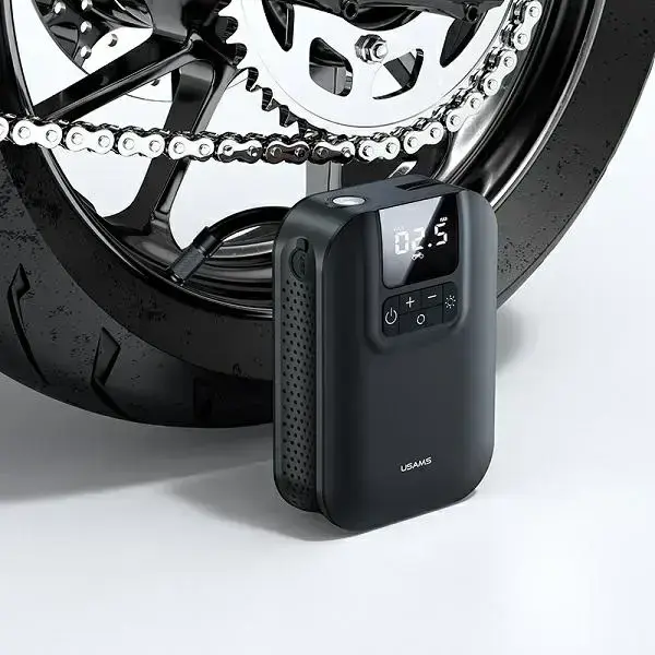 USAMS Mini Pump US-ZB215 Air Car Pump 5000mAh CQBZB21501 Photo