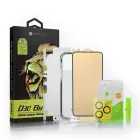 Bestsuit 6in1 set for iPhone 13 mini case | tempered glass flexi | back housing protector film | camera lens tempered glass | cloths | aplicator (D30 Buffer) Foto 1