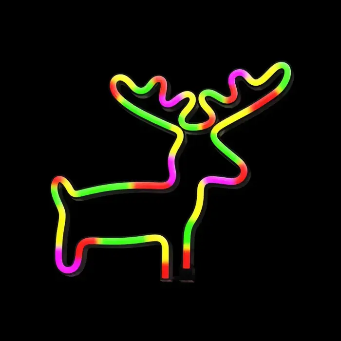 Neon LED Light ELK multicolor Bat + USB FLNE12 Forever Light Photo