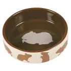 Bļoda dzīvniekiem, keramika : Trixie Ceramic bowl with motif, hamster, 80 ml|ø 8 cm Foto 2