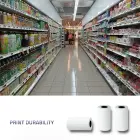 Qoltec Thermal roll 57 x 7 | 55g/m2 | 10pcs | BPA free Photo