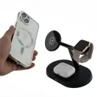 Maxlife MXWC-03 3in1 wireless charger 15W black Фото num