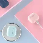 Case for AirPods 2 / AirPods 1 silicone soft cover for headphones blue (case C) Фото num