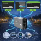 Qoltec MS Wave Voltage Converter | 12V to 230V | 1500/3000W | USB | Compatible with LiFePO4, GEL and AGM batteries Foto 3