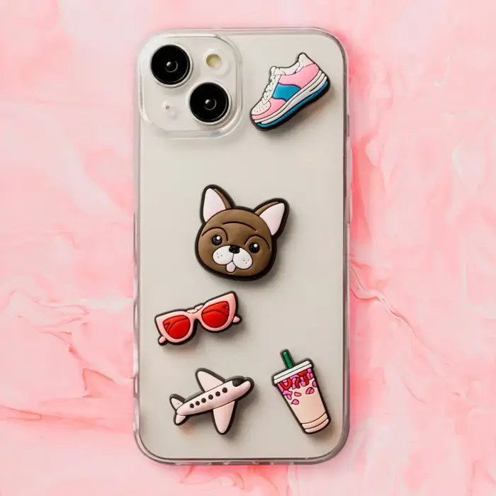 3D Sticker Pink 5pcs set Фото num