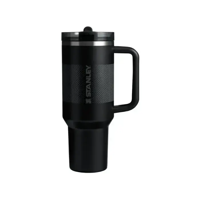 Termokrūze ar salmiņu The Quencher ProTour Flip Straw Tumbler 1.18L melna  Foto 1